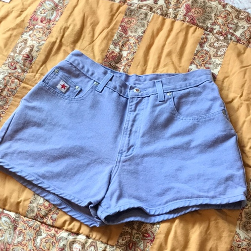 ROCKIES Mom Shorts “EUC” Sz 9 periwinkle